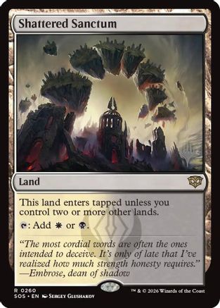 Shattered Sanctum (PPSOS-260) - rare