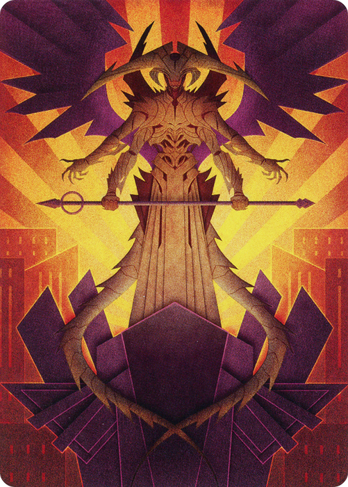 Atraxa, Praetors' Voice // Atraxa, Praetors' Voice (AMOM-077) - common (Borderless)