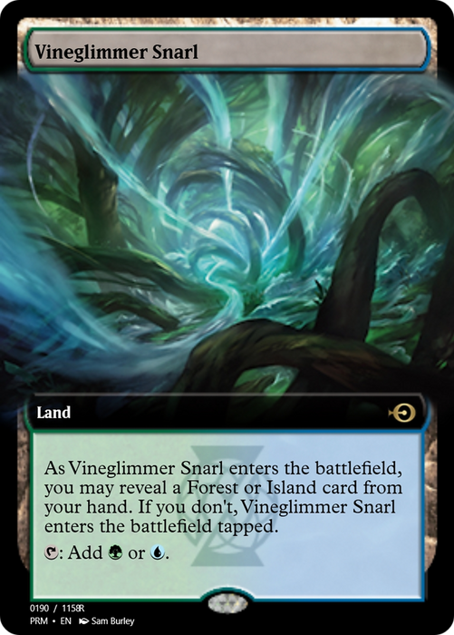 Vineglimmer Snarl (PRM-90352) - rare - Foil