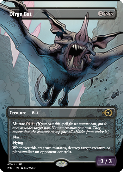 Dirge Bat (PRM-80997) - rare