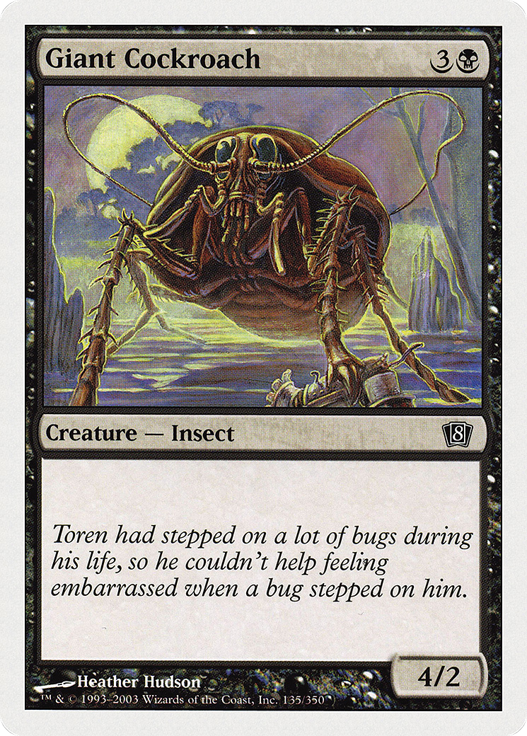Giant Cockroach (8ED-135) - common