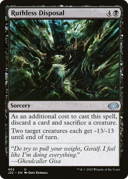Ruthless Disposal (J22-462) - uncommon