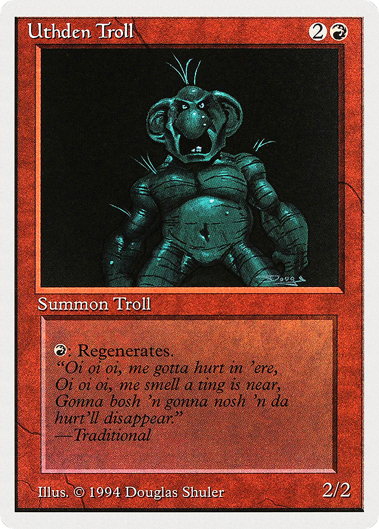 Uthden Troll (SUM-182) - uncommon