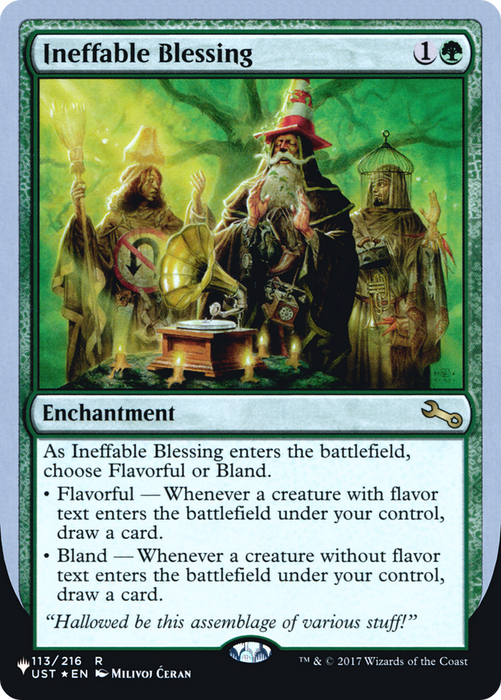 Ineffable Blessing (LIST-038) - rare - Foil