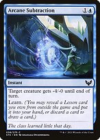 Arcane Subtraction (STX-036) - common