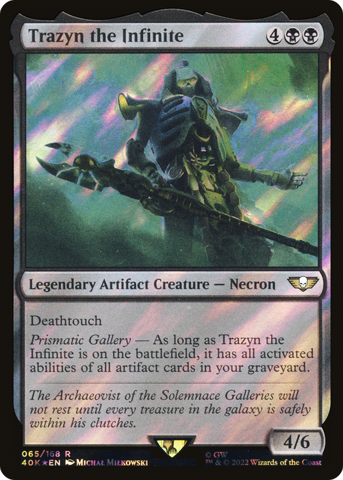 Trazyn the Infinite (40K-65★) - rare - Foil