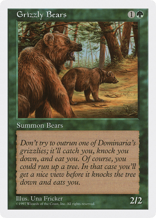 Grizzly Bears (5ED-301) - common