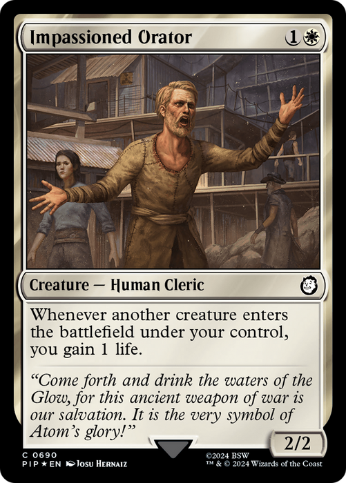 Impassioned Orator (PIP-690) - common - Foil
