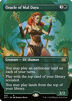 Oracle of Mul Daya (2X2-370) - rare (Borderless)