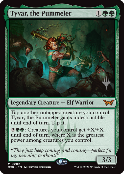 Tyvar, the Pummeler (PPDSK-202P) - mythic - Foil