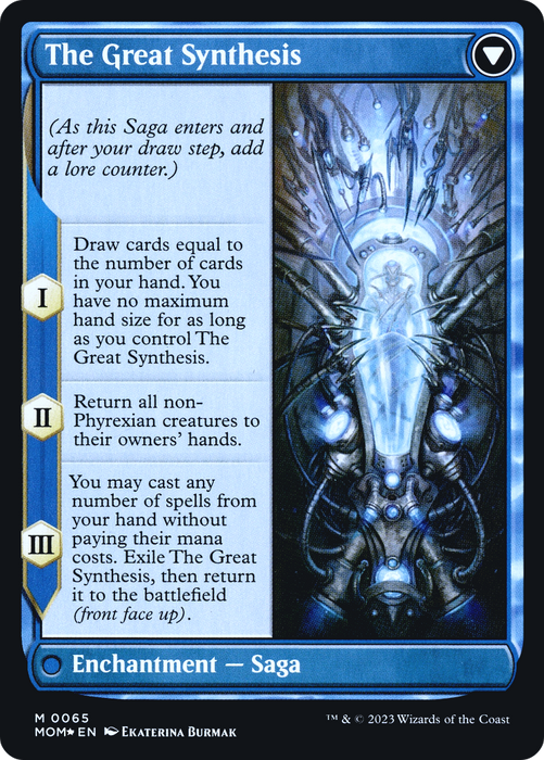 Jin-Gitaxias // The Great Synthesis (PRE-65S) - mythic - Foil