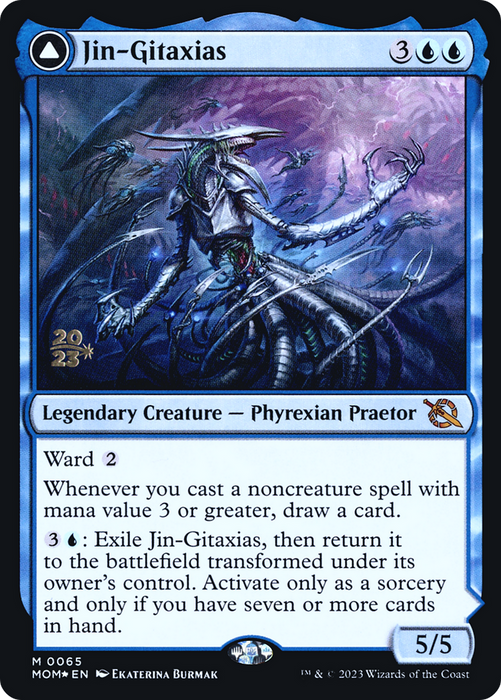 Jin-Gitaxias // The Great Synthesis (PRE-65S) - mythic - Foil