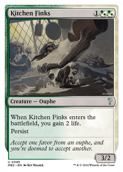 Kitchen Finks (MB2-085) - uncommon