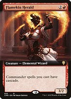 Flamekin Herald (CMR-665) - rare: (Extended Art)