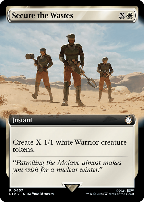 Secure the Wastes (PIP-457) - rare: (Extended Art)