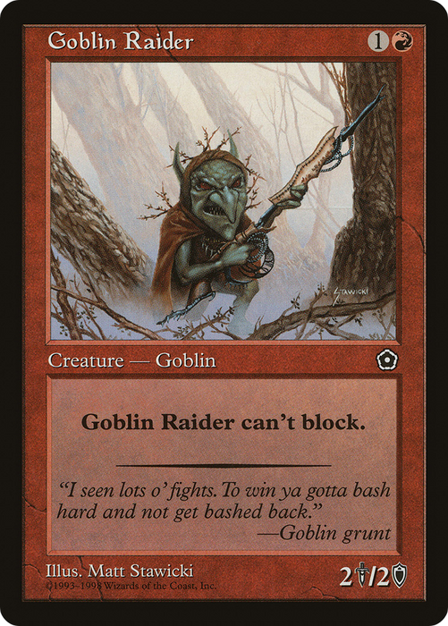 Goblin Raider (P02-103) - common