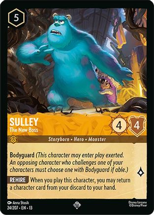 Sulley - The New Boss FRANÇAIS (24/207) - IE - Très Rare