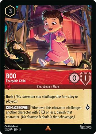 Boo - Energetic Child FRANÇAIS (127/207) - IE - Rare - Cold Foil