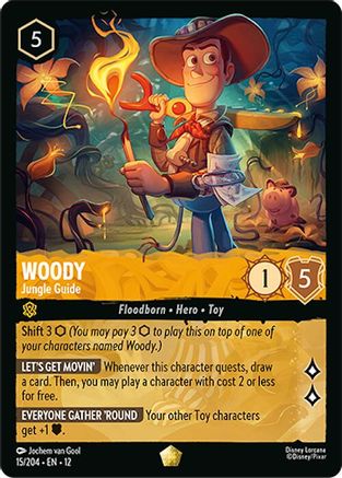 Woody - Jungle Guide (15/204) - WU - Legendary
