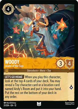 Woody - Leader of the Toys FRANÇAIS (21/204) - CI - Inhabituelle