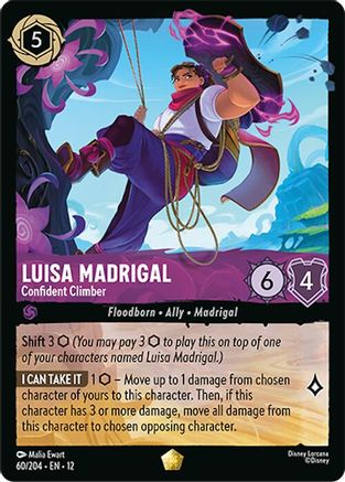 Luisa Madrigal - Confident Climber (60/204) - WU - Legendary