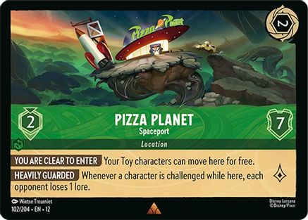 Pizza Planet - Spaceport (102/204) - WU - Rare