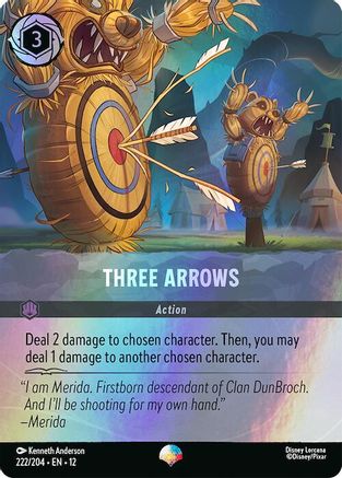 Three Arrows (Epic) (222/204) - WU - Epic - Holofoil