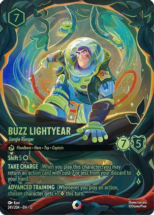 Buzz Lightyear - Jungle Ranger (Iconic) FRANÇAIS (241/204) - CI - Iconique - Holofoil