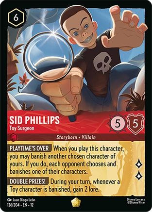 Sid Phillips - Toy Surgeon (126/204) - WU - Legendary