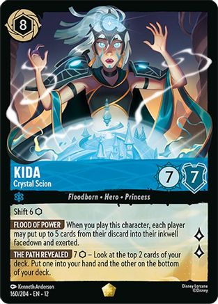 Kida - Crystal Scion (160/204) - WU - Legendary - Cold Foil