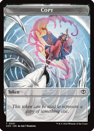 Copy // Spirit (0010) Double-Sided Token (SOS-1 // 10) - token