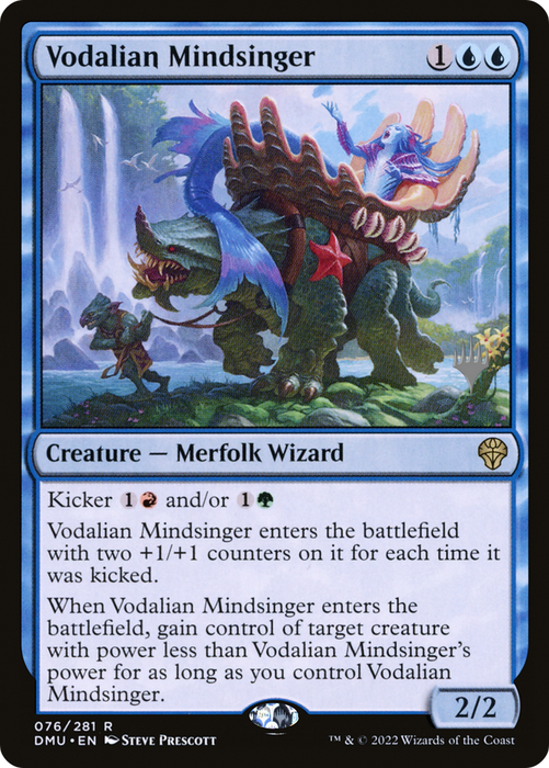 Vodalian Mindsinger (PPDMU-76P) - rare - Foil
