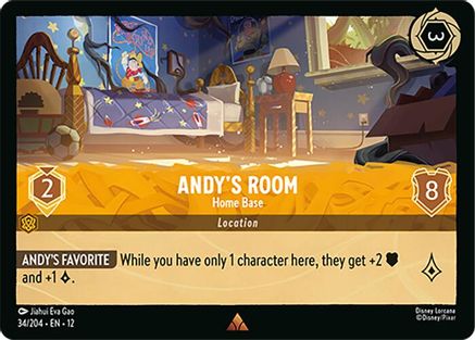 Andy's Room - Home Base (34/204) - WU - Rare