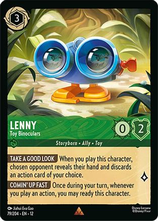 Lenny - Toy Binoculars (79/204) - WU - Rare - Cold Foil