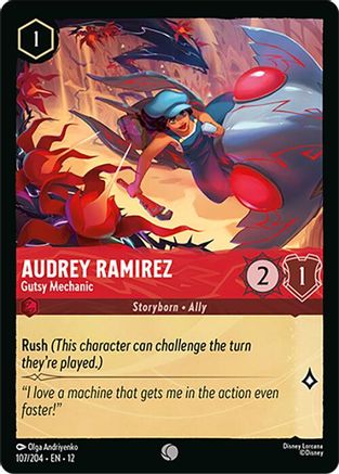 Audrey Ramirez - Gutsy Mechanic FRANÇAIS (107/204) - CI - Commune