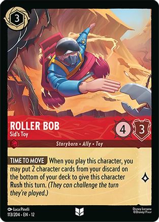 Roller Bob - Sid's Toy (113/204) - WU - Uncommon - Cold Foil