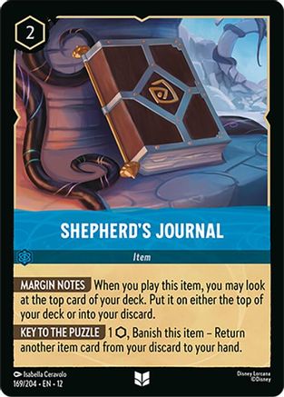 Shepherd's Journal FRANÇAIS (169/204) - CI - Inhabituelle - Cold Foil