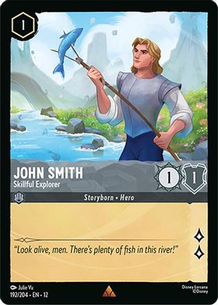 John Smith - Skillful Explorer (192/204) - WU - Rare