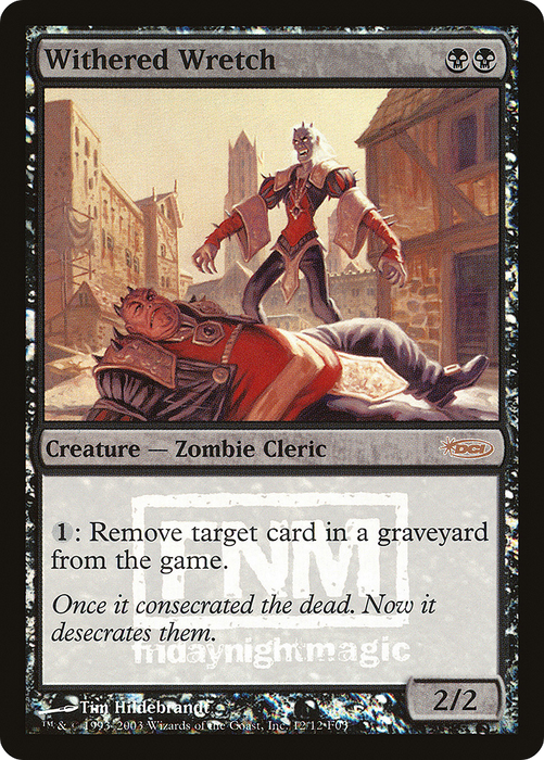Withered Wretch (FNM-012) - rare - Foil