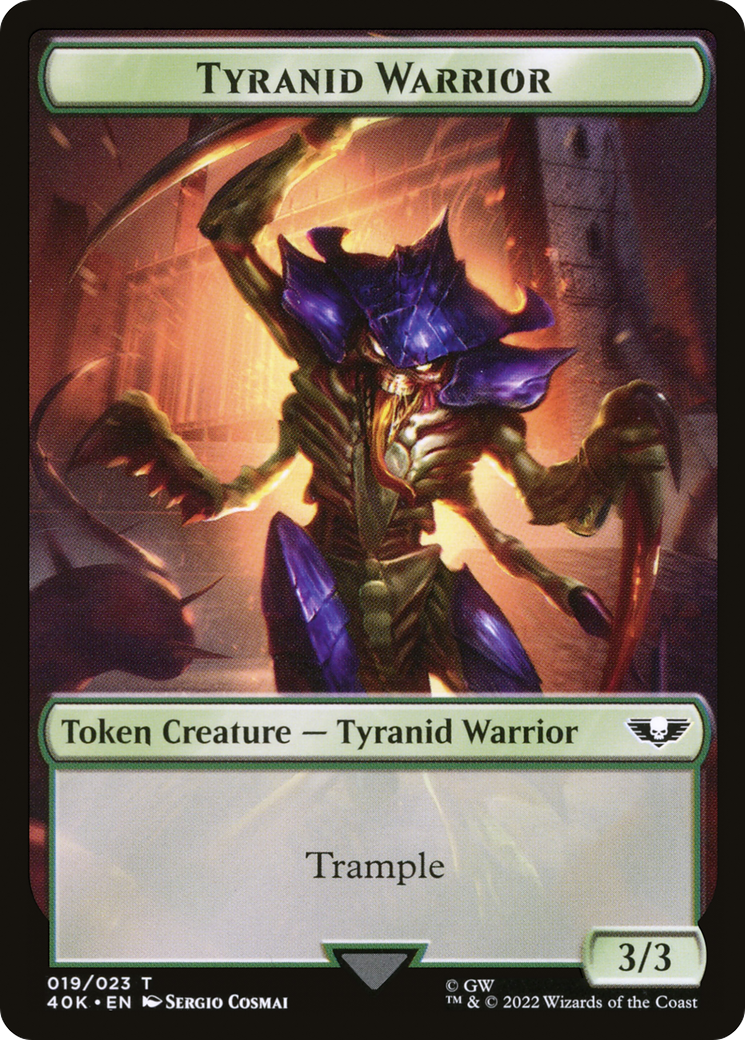 Tyranid Warrior (T40K-019) - common