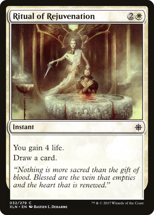 Ritual of Rejuvenation (XLN-032) - common - Foil