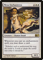 Mesa Enchantress (M12-025) - rare