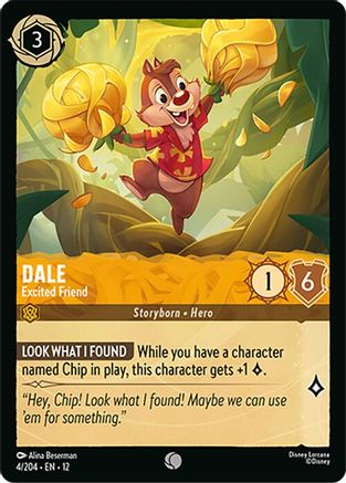 Dale - Excited Friend (4/204) - WU - Common