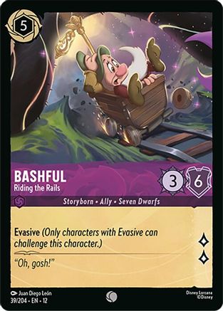 Bashful - Riding the Rails (39/204) - WU - Common