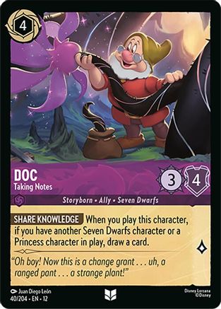 Doc - Taking Notes (40/204) - WU - Uncommon