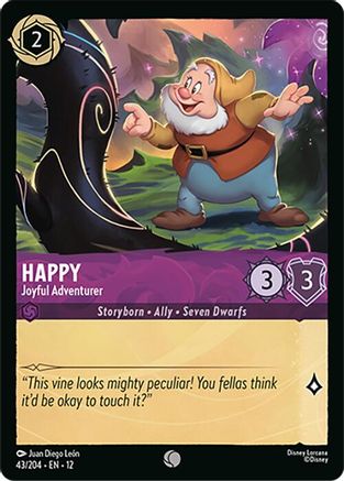 Happy - Joyful Adventurer (43/204) - WU - Common