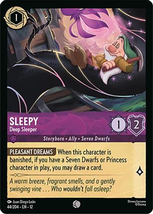Sleepy - Deep Sleeper (44/204) - WU - Common