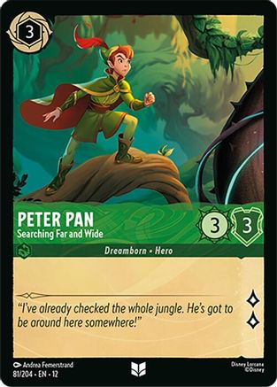 Peter Pan - Searching Far and Wide (81/204) - WU - Uncommon