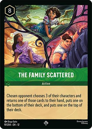 The Family Scattered (97/204) - WU - Super Rare