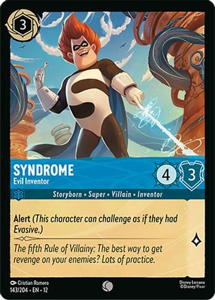 Syndrome - Evil Inventor FRANÇAIS (143/204) - CI - Commune